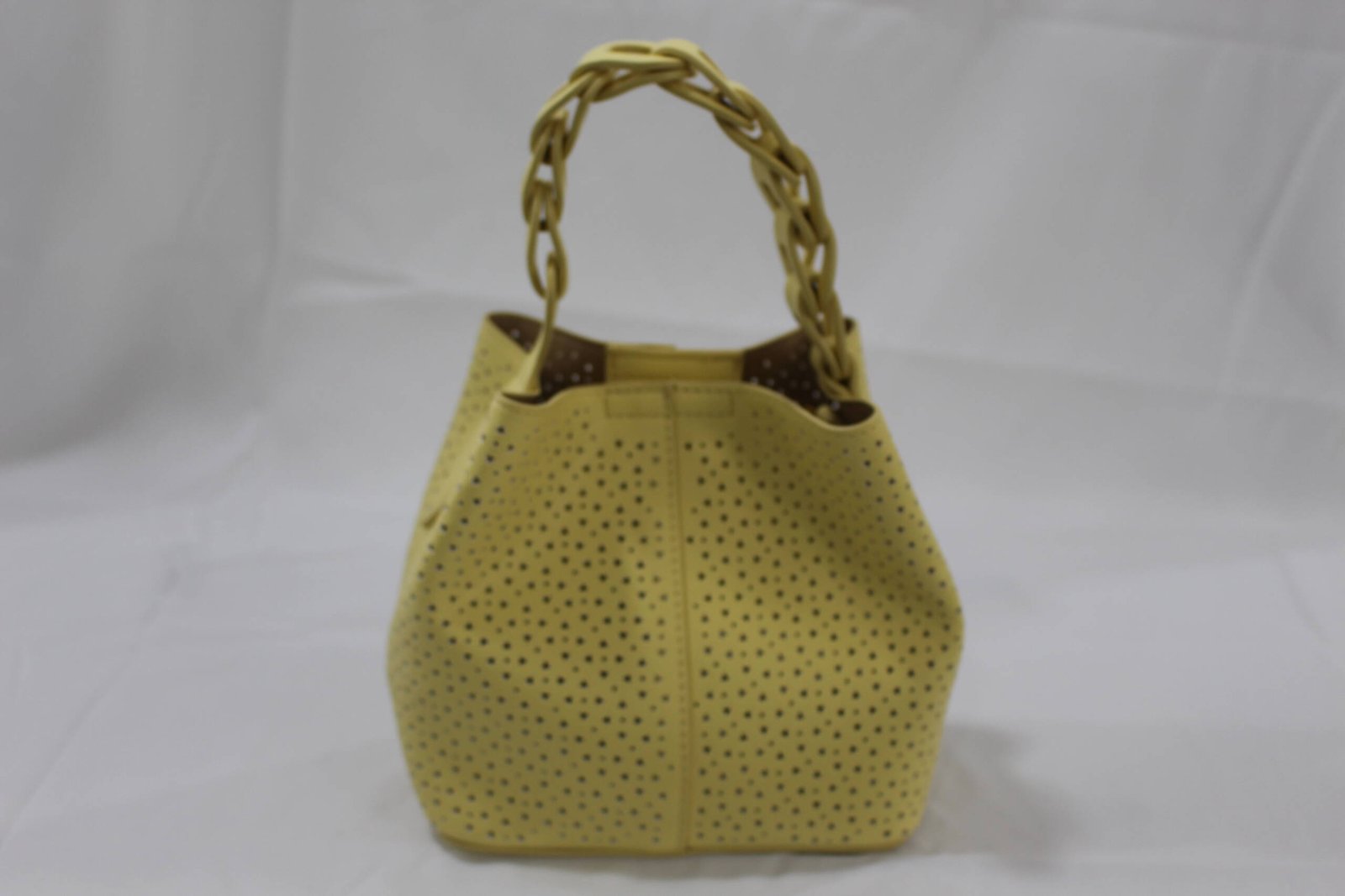 Bolso enrejado pequeño asa trenzada - Imagen 3