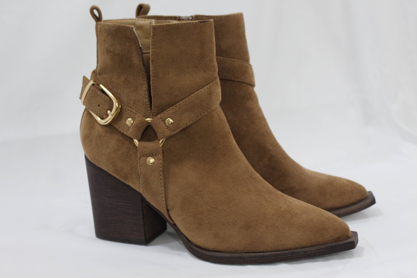 Botín antelina cowboy adorno hebilla - Imagen 2