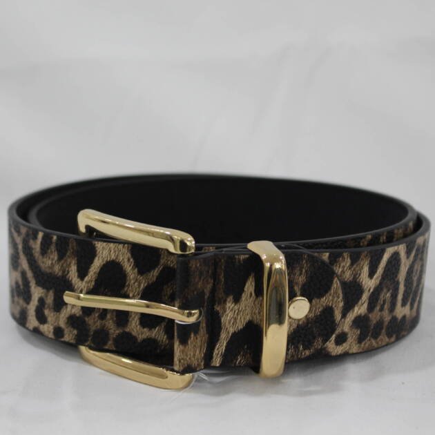 Cinturón animal print